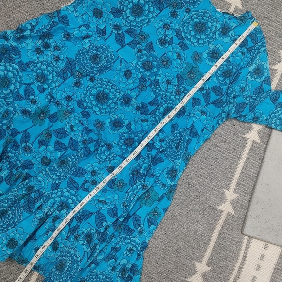 Zara Blogger Favorite. Tiered Baby Doll Mini Dress. - Picture 14 of 16